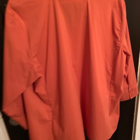 Orange button down - Picture 4 of 4